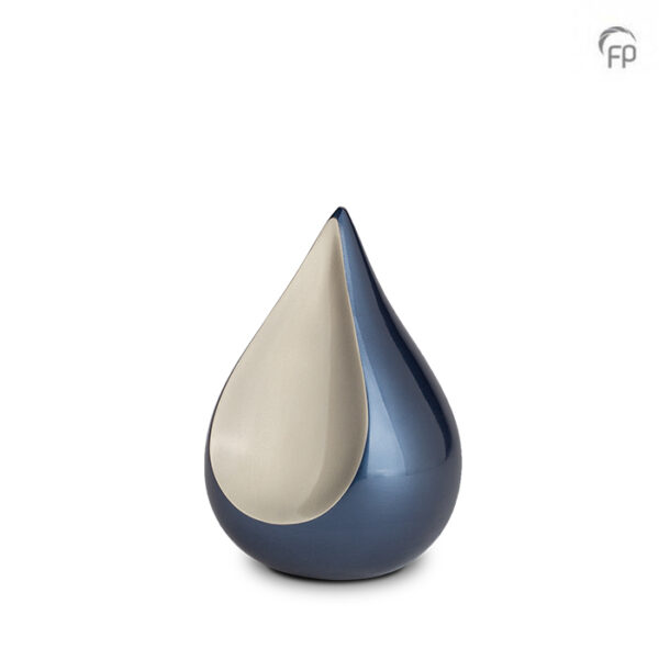 Metaal mini urn Teardrop